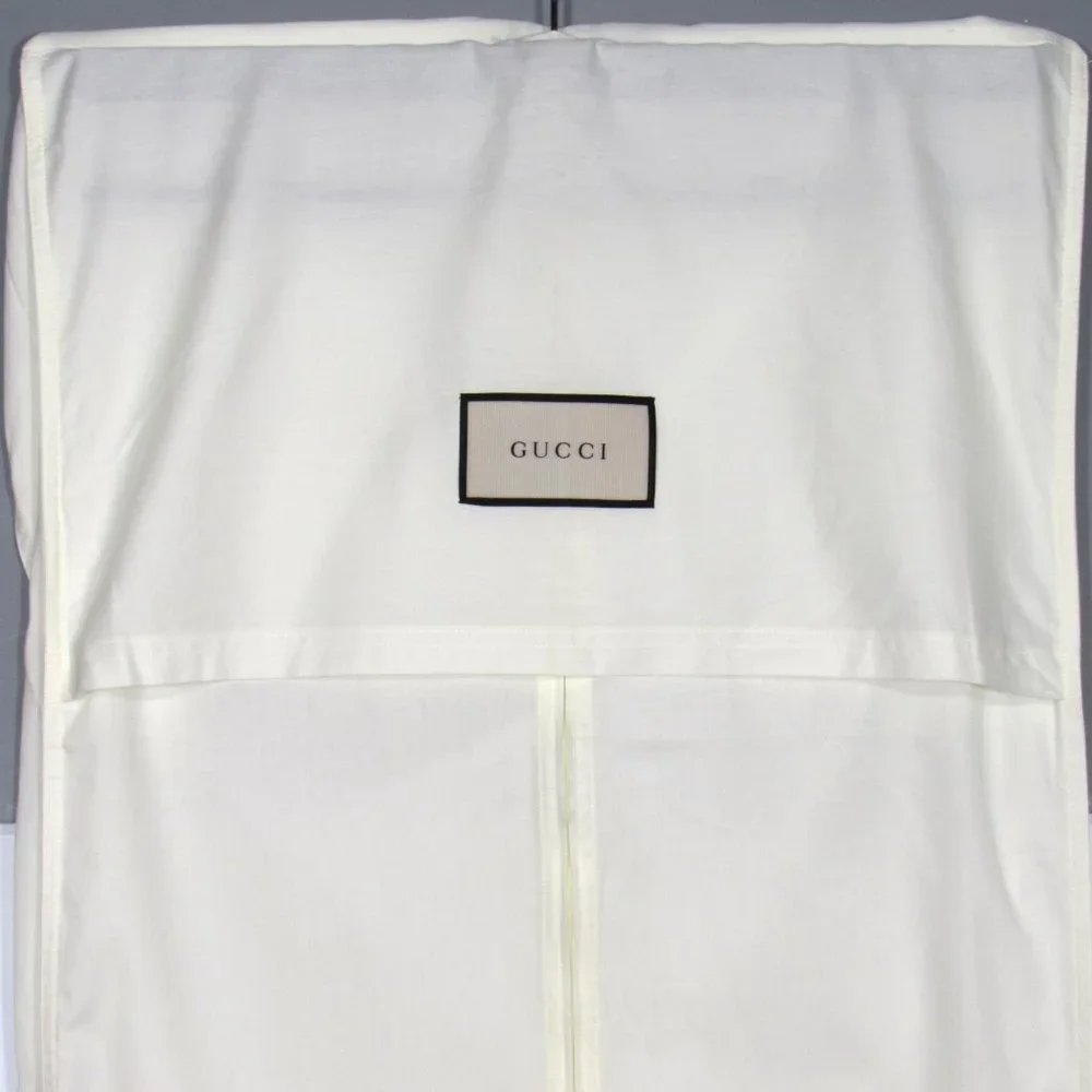 Gucci White Garment Bag for Elegant Storage
